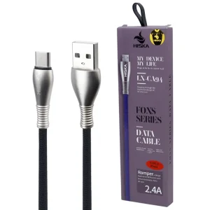 کابل شارژ USB به microUSB هیسکا مدل LX-CA94 طول 1 متر