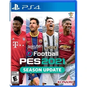 دیسک کارکرده بازی Efootbal Pes 2021 مناسب PS4 و PS5